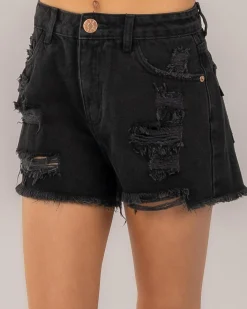 Online Girls' Imogen Shorts Kids Denim|Bottoms