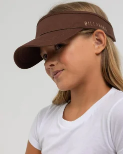 Headwear*Billabong Girls' Infinity Visor Chocolate