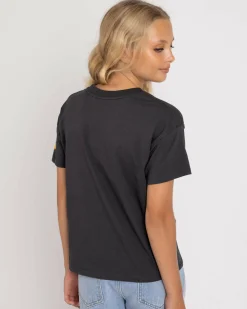 Tops*Rip Curl Girls' Island Bliss Art T-Shirt Washed Black