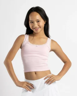 Best Girls' Ivy Lace Tank Top Kids Tops
