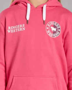 Best Girls' Jackaroo Flag Hoodie Kids Outerwear