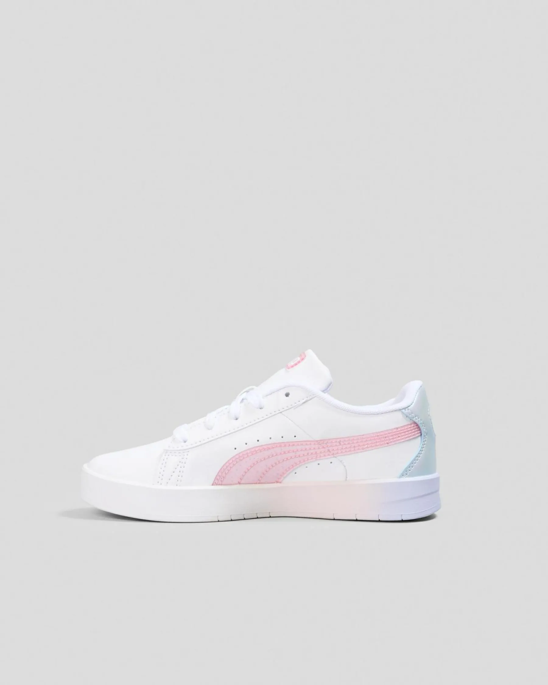 Sneakers*Puma Girls' Jada Classic Blurry Dreams Shoes Puma White/cool Weather/rose Mauve