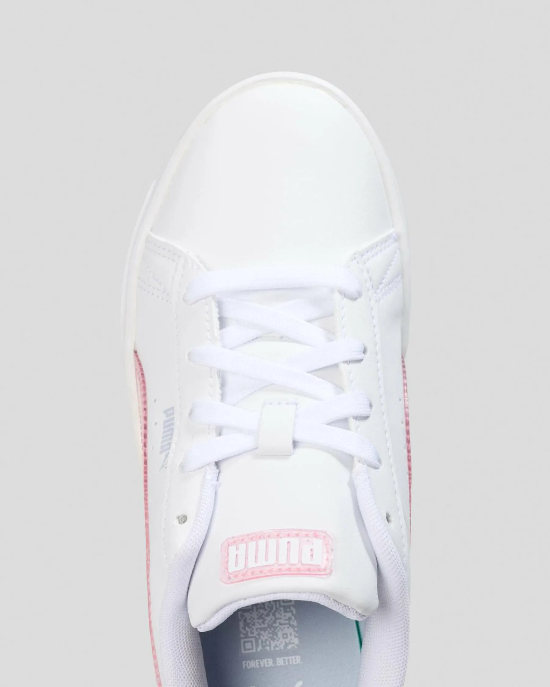Sneakers*Puma Girls' Jada Classic Blurry Dreams Shoes Puma White/cool Weather/rose Mauve