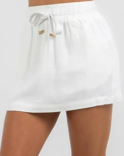 Bottoms*Mooloola Girls' Jade Hawaii Skirt White