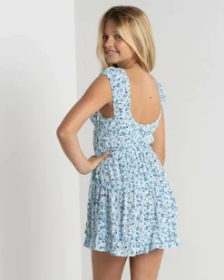 Dresses*Mooloola Girls' Jane Dress Blue Floral