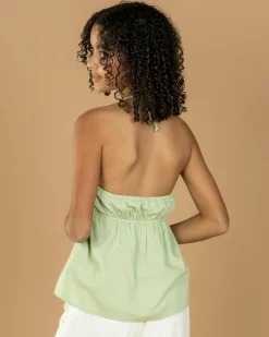 Tops*Mooloola Girls' Juli Hawaii Halter Top Avocado