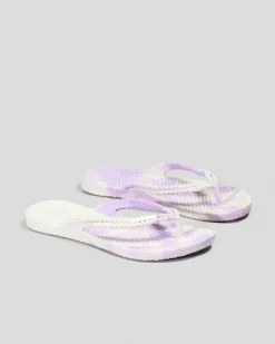 Outlet Girls' Kicks Marble Thongs Kids Flip Flops