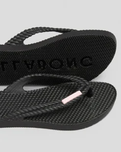 Flip Flops*Billabong Girls' Kicks Thongs Black