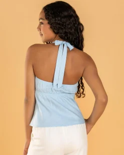 New Girls' Kiki Hawaii Halter Top Kids Tops
