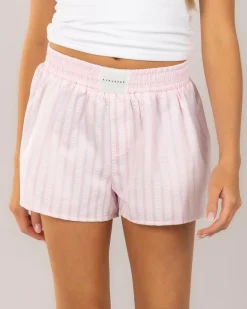 Bottoms*Ava And Ever Girls' Kimmy Shorts Baby Pink