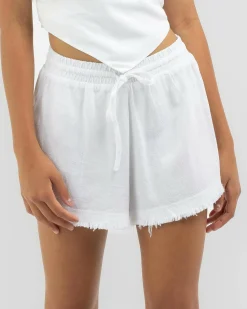 Bottoms*Ava And Ever Girls' Lana Dallis Shorts White
