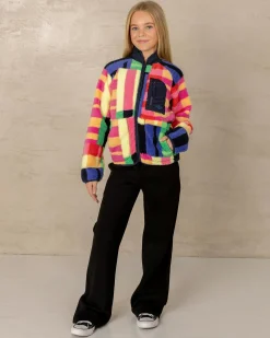 Outerwear*Rip Curl Girls' Las Dalias Polar Fleece Sweatshirt Multi