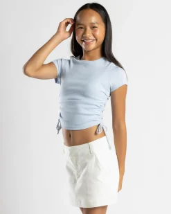 Tops*Ava And Ever Girls' Lenni Top Light Blue