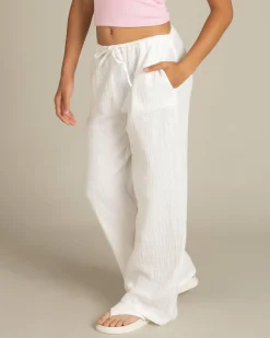 Bottoms*Mooloola Girls' Lennox Beach Pants White