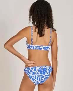 Bikinis*Kaiami Girls' Letty Bralette Bikini Set Blue