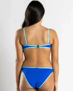 Bikinis*Topanga Girls' Lexi Bralette Bikini Set Blue/blue