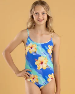 New Girls' Lilla One Piece Swimsuit Kids Surf|One Pieces