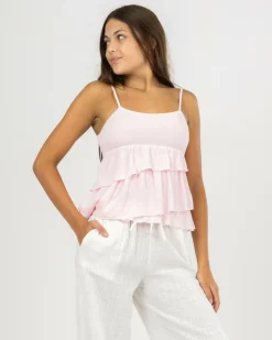 Tops*Mooloola Girls' Lindsey Top Light Pink