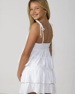 Tops*Mooloola Girls' Lini Dallis Top White