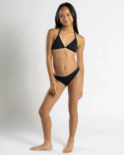 Bikinis*Topanga Girls' Loren Triangle Bikini Set Black