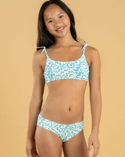 Girls' Lost On You Bralette Bikini Set Kids Bikinis