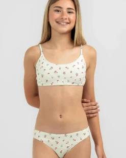 Sale Girls' Luci Bralette Bikini Set Kids Bikinis