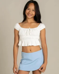 Online Girls' Lulu Crop Top Kids Tops