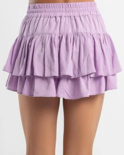 Bottoms*Ava And Ever Girls' LuLu Skort Lilac