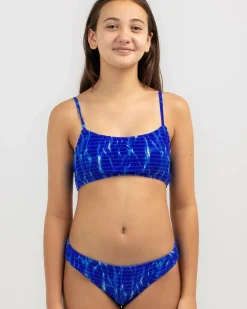 Clearance Girls' Lune Bralette Bikini Set Kids Bikinis