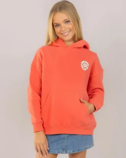 Outerwear*Rip Curl Girls' Luxe Surf Hoodie Watermelon