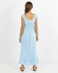Dresses*Mooloola Girls' Mabel Maxi Dress Light Blue