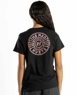 Tops*The Mad Hueys Girls' Mad Series Regular Fit T-Shirt Black