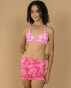 Clearance Girls' Malibu Mesh Mini Cover Up Kids Beach Covers & Overswim