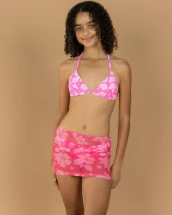 Clearance Girls' Malibu Mesh Mini Cover Up Kids Beach Covers & Overswim