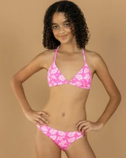 Outlet Girls' Malibu Triangle Bikini Set Kids Bikinis