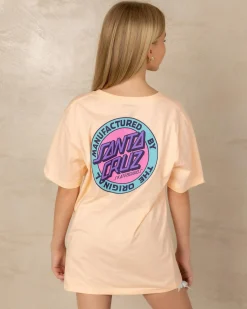 Outlet Girl's MFG Retro Dot Reverse T-Shirt Kids Tops