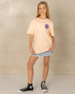 Outlet Girl's MFG Retro Dot Reverse T-Shirt Kids Tops
