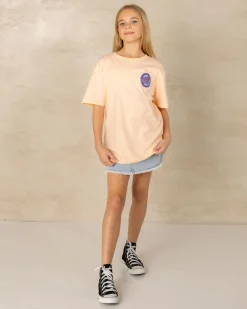 Outlet Girl's MFG Retro Dot Reverse T-Shirt Kids Tops