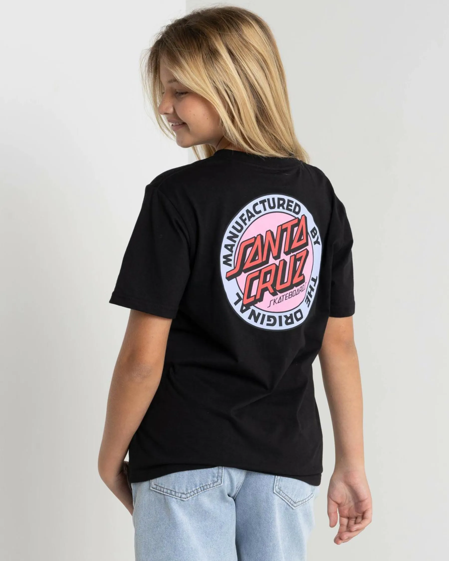 Online Girl's MFG Retro Dot Reverse T-Shirt Kids Tops