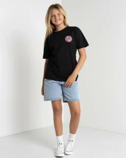 Online Girl's MFG Retro Dot Reverse T-Shirt Kids Tops