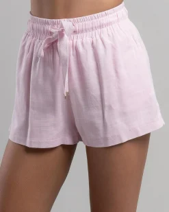 Bottoms*Mooloola Girls' Mila Hawaii Shorts Light Pink