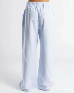 Bottoms*Mooloola Girls' Millie Pants Light Blue Stripe
