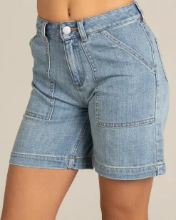 Denim|Bottoms*Billabong Girls' Mindy Denim Short Water