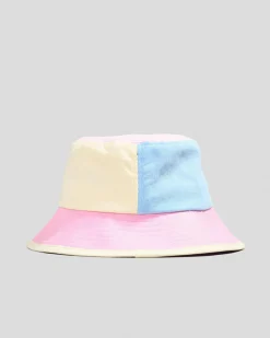 Headwear*Rip Curl Girls' Mixed Bucket Hat Light Pink