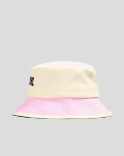 Headwear*Rip Curl Girls' Mixed Bucket Hat Light Pink