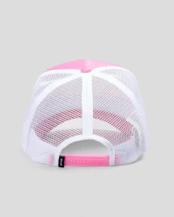 Headwear*Rip Curl Girls' Mixed Revival Trucker Cap Pink