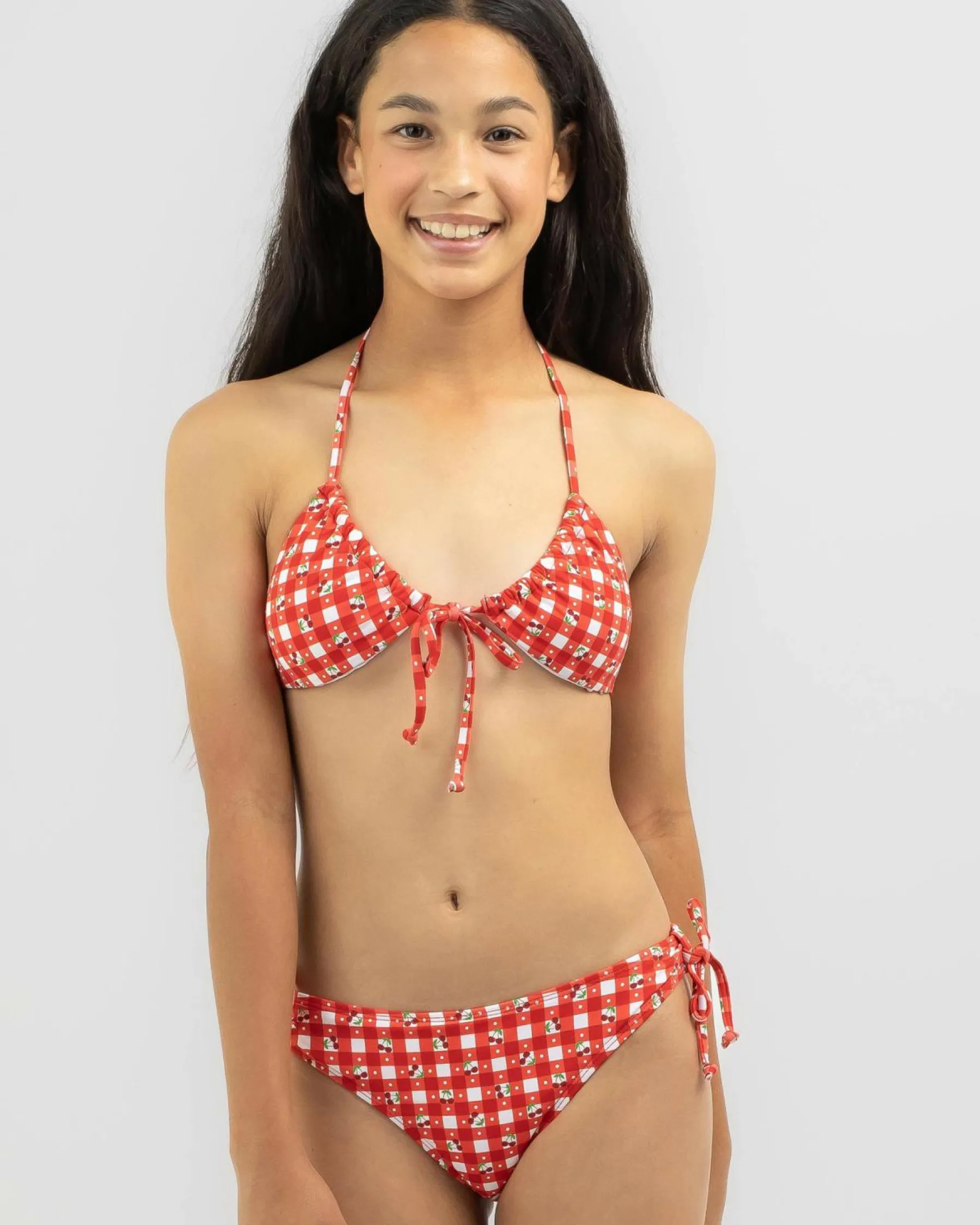 Sale Girls' Mon Cherie Triangle Bikini Set Kids Bikinis