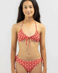 Sale Girls' Mon Cherie Triangle Bikini Set Kids Bikinis