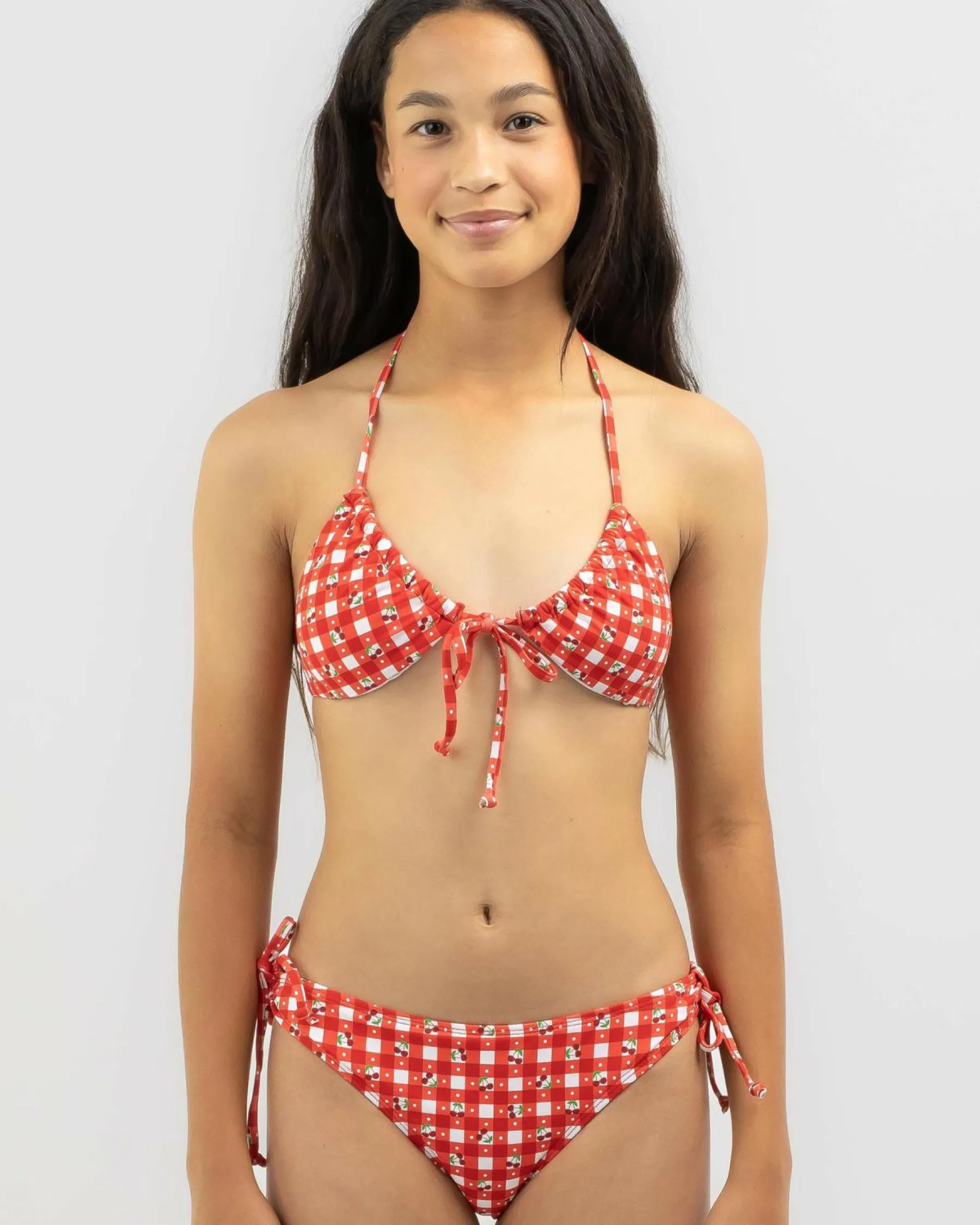 Sale Girls' Mon Cherie Triangle Bikini Set Kids Bikinis