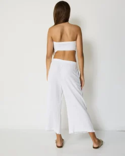 Bottoms*Mooloola Girls' Moni Dallis Beach Pants White